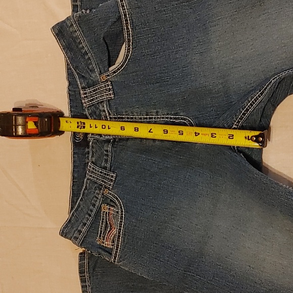 Angels Western Embroidered Flare Jean - Picture 7 of 12